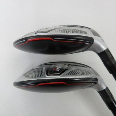 "2-Pack Golf Clubs" TaylorMade Hybrid M6 U3 & U4 Regular Fujikura ATOMS orange 6