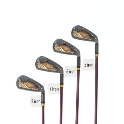 Maruman Iron Set Brand New MAJESTY SUBLIME(2023) GOLD Regular MAJESTY SUBLINE LV930 8 pics