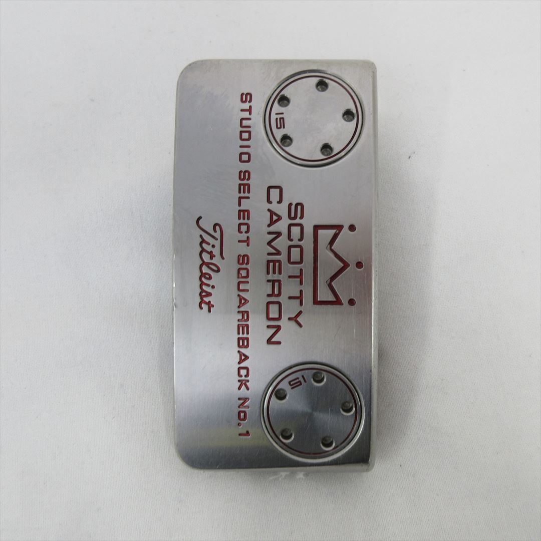 Titleist Putter Fair Rating SCOTTY CAMERON STUDIO SELECT SQUAREBACK 34 inch