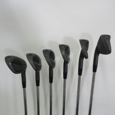 Cobra Iron Set KING FORGED TECx(2023) BLACK Stiff Dynamic Gold 95 S200 6 pieces