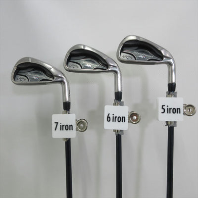 Callaway Iron Set STEELHEAD XR Regular XR(STEELHEAD) 6 pieces