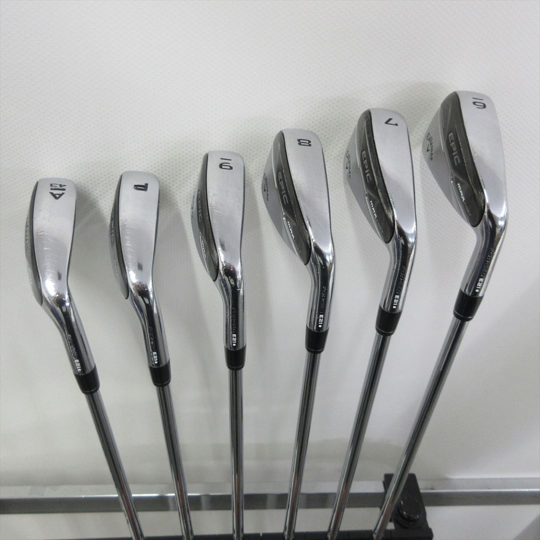 Callaway Iron Set EPIC MAX FAST Stiff NS PRO ZELOS 7 6 pieces