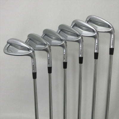 Ping Iron Set i210 Flex-X NS PRO MODUS3 TOUR120 6 pieces Dot Color Black