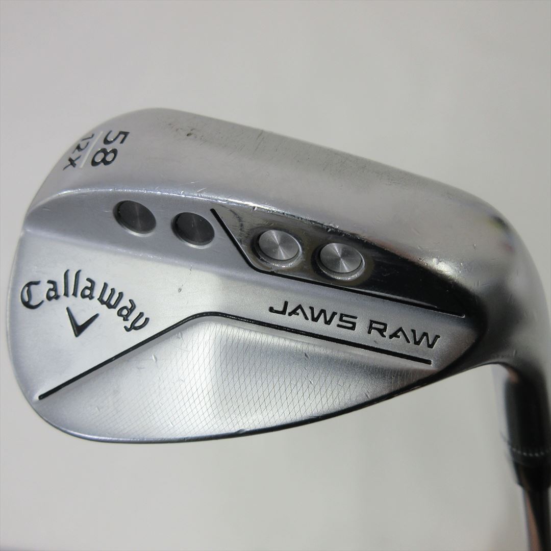 Callaway Wedge JAWS RAW ChromPlating 58° Dynamic Gold s200