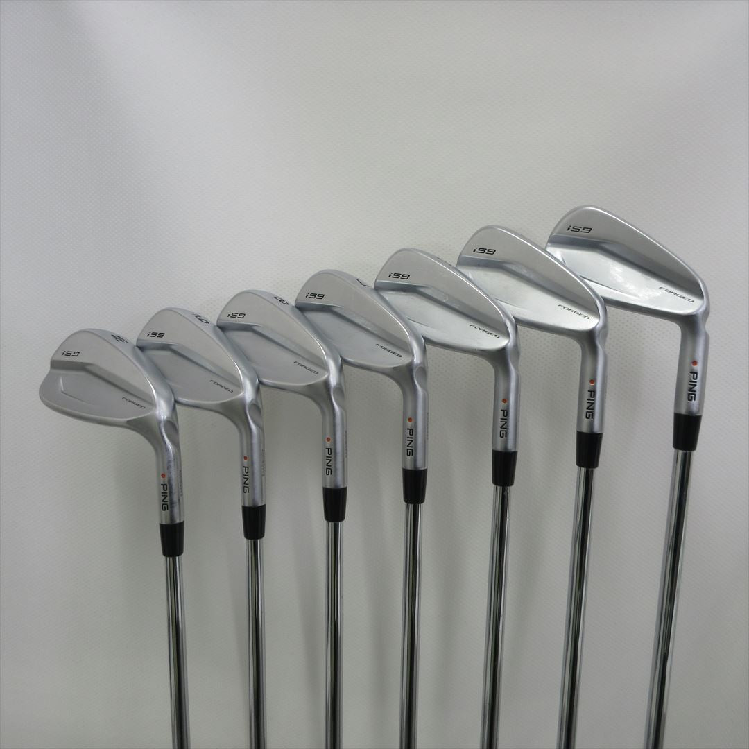 Ping Iron Set i59 Stiff Dynamic Gold EX TOUR ISSUE S200 7 pieces