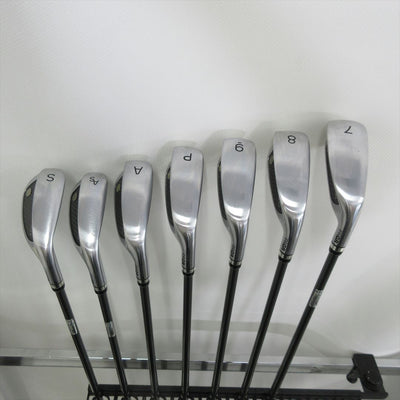 PRGR Iron Set SUPER egg -2022 Senior egg Original Shaft 7 pieces