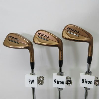 Cobra Iron Set KING FORGED TEC(2021) COPPER Stiff KBS TAPER LITE 6 pieces