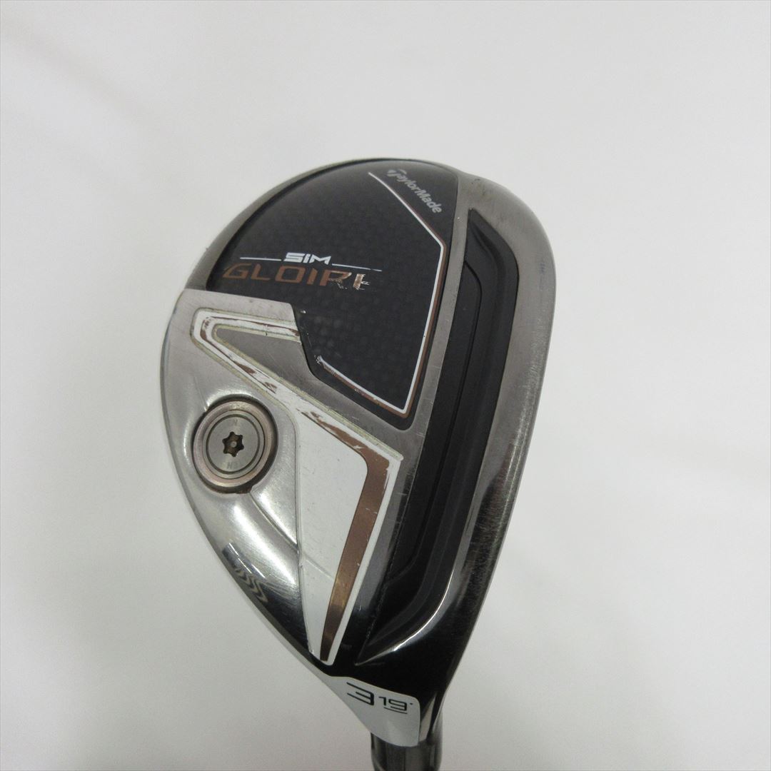 TaylorMade Hybrid SIM GLOIRE HY 19° Stiff AIR Speeder TM