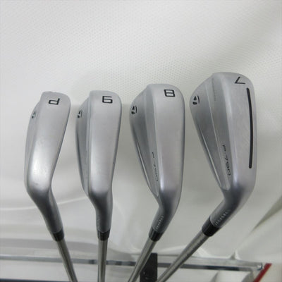 TaylorMade Iron Set Taylor Made P790(2023) Regular steel Fiber i80 CW 4 pieces