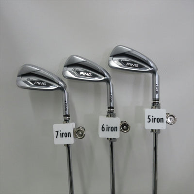 Ping Iron Set G425 Stiff NS PRO 950GH 6 pieces Dot Color Black