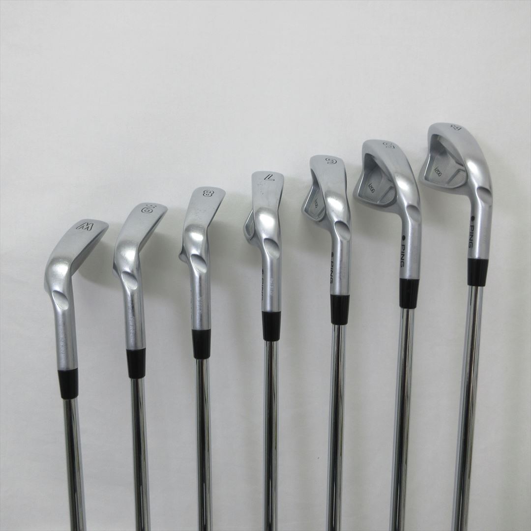 Ping Iron Set i200 Flex-X NS PRO MODUS3 TOUR125 7 pieces Dot color Black