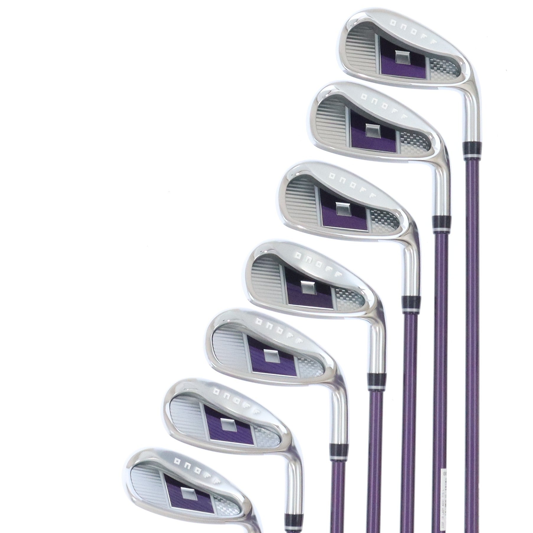 daiwa iron set brand new onoff 2023 ladies smooth kick lp 423i 7 piecespurple