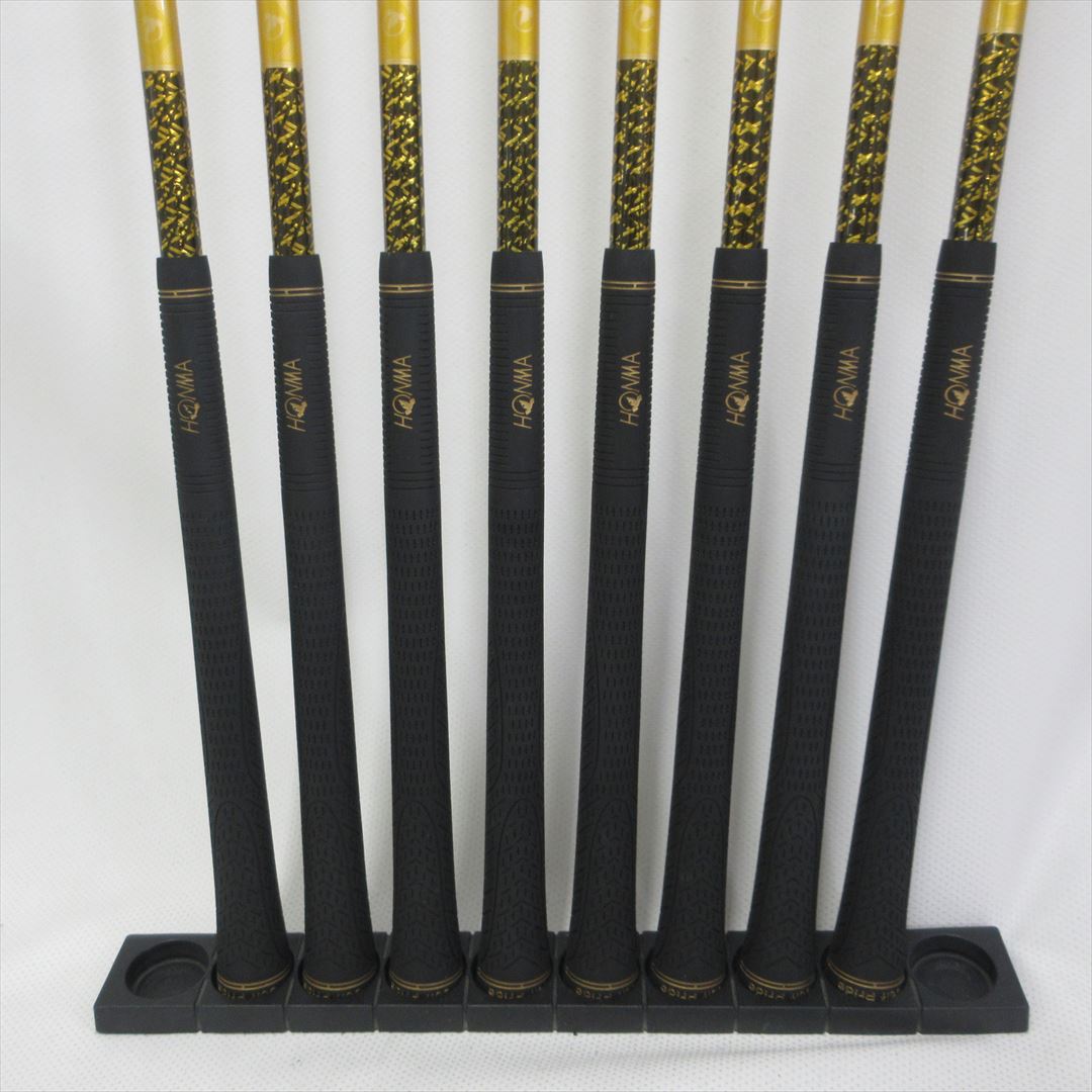 HONMA Iron Set BERES BLACK Senior 3S ARMRQ MX AIZU 8 pieces