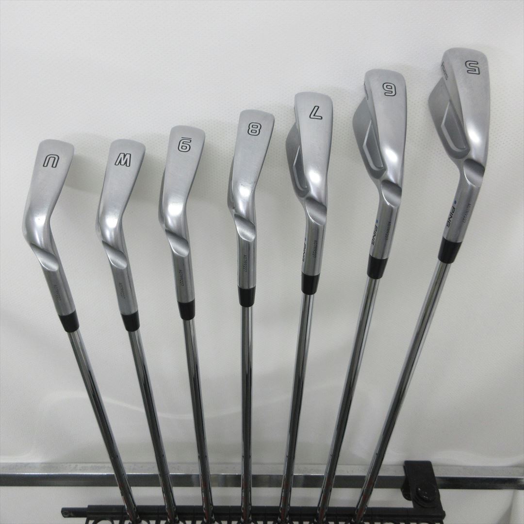 Ping Iron Set i525 Stiff NS PRO MODUS3 TOUR115 Dot Color Blue 7 pieces