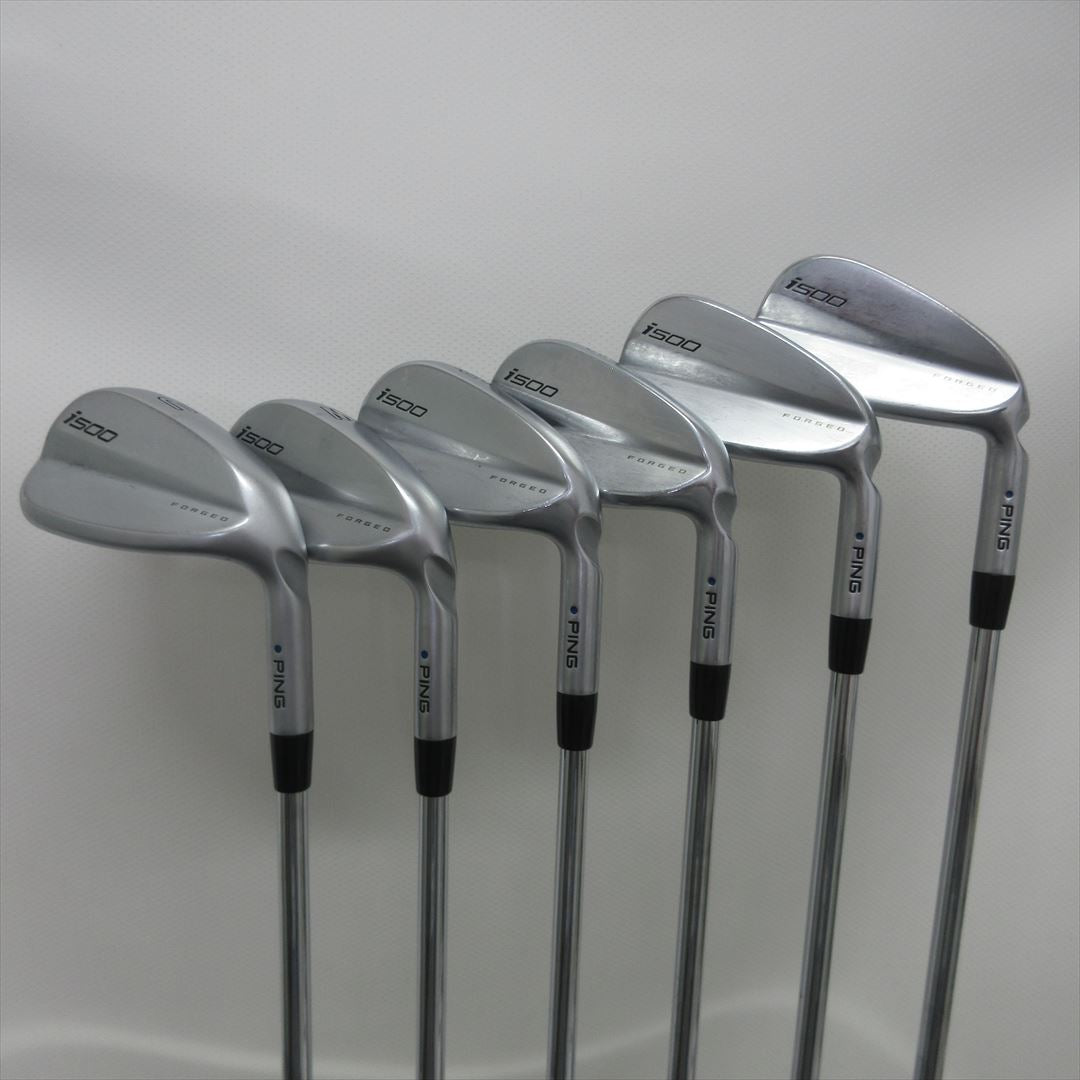 Ping Iron Set i500 Stiff NS PRO ZELOS 7 6 pieces Dot Color Blue