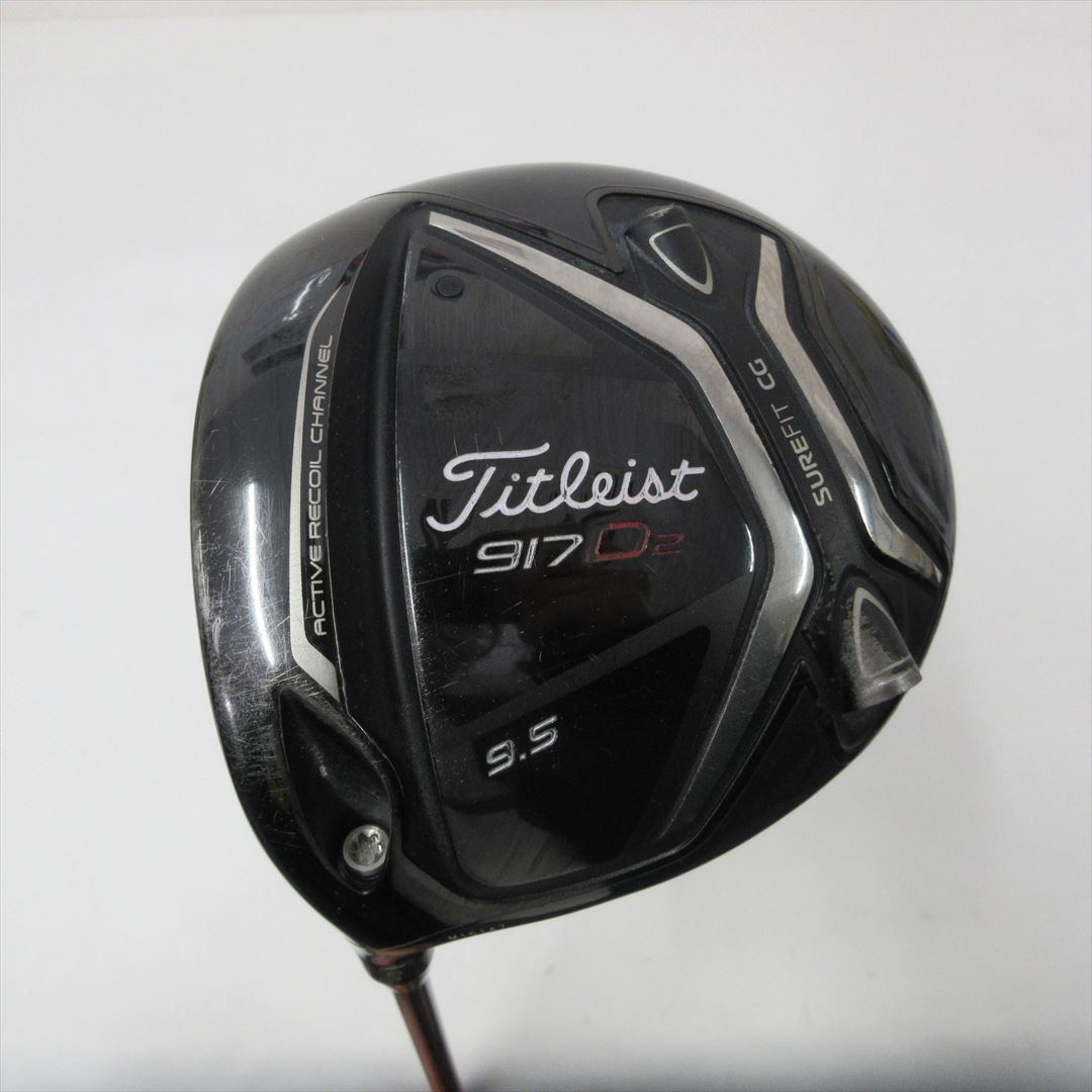 Titleist Driver Left-Handed 917 D2 9.5° Stiff Speeder 661 EVOLUTION 3