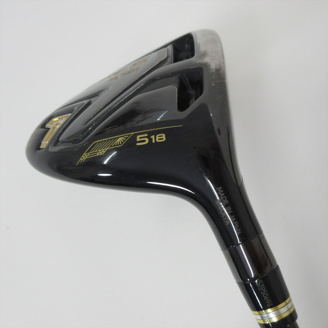 HONMA Fairway BERES BLACK 5W 18° Stiff ARMRQ MX BLACK