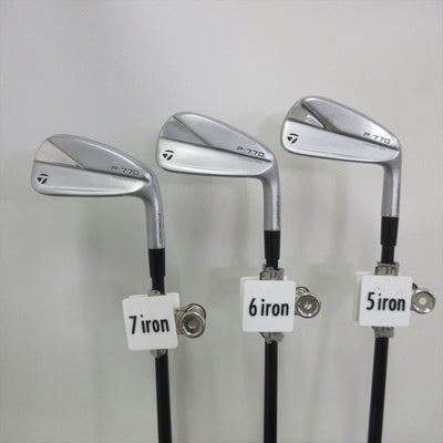 TaylorMade Iron Set P770(2023) Stiff Diamana Thump Iron i95(2023) 6 pieces