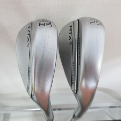 "2-Pack Golf Clubs" Cleveland Wedge RTX6 ZIPCORE 52° & 58° S200 Dynamic Gold