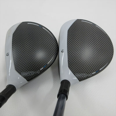 "2-Pack Golf Clubs" TaylorMade Fairway SIM MAX 3W & 5W Stiff Speeder 661 EVO 6