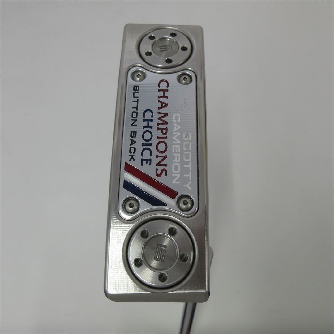 SCOTTY CAMERON Putter CHAMPIONS CHOICE BUTTON BACK NEWPORT 2 PLUS(2023) 34 inch