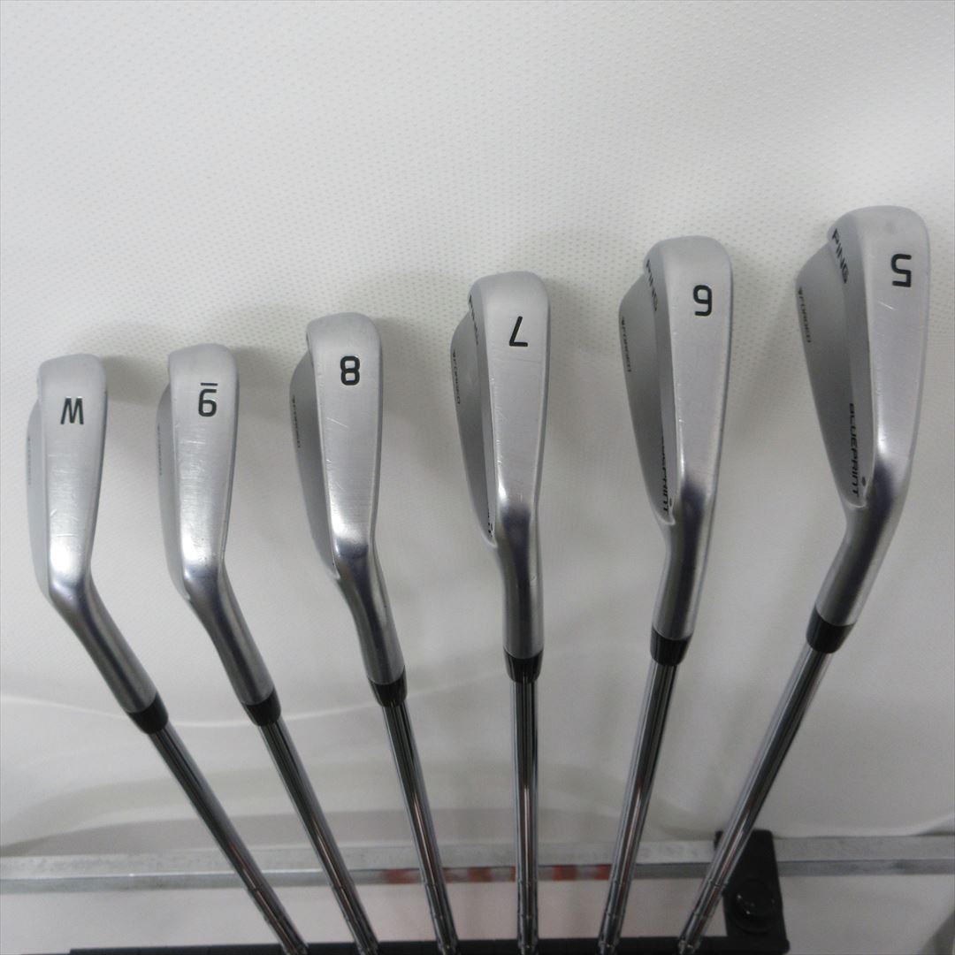 Ping Iron Set BLUEPRINT Stiff Dynamic Gold TOUR ISSUE S200 Dot Color Black 6 pcs