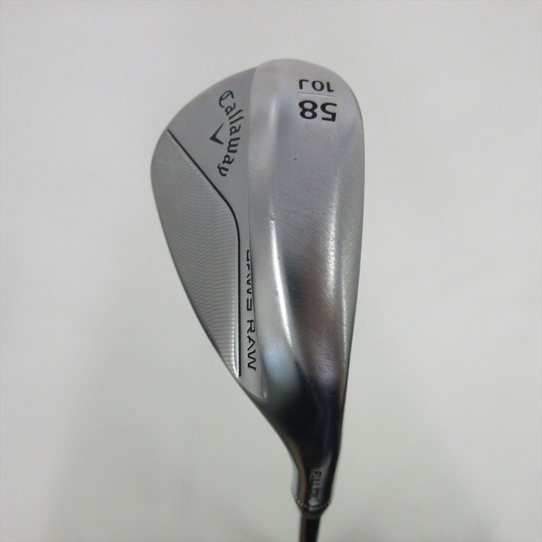 Callaway Wedge JAWS RAW CHROM 58° Dynamic Gold S200