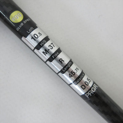 PRGR Driver SUPER egg12 10.5° Regular eggOriginal carbon