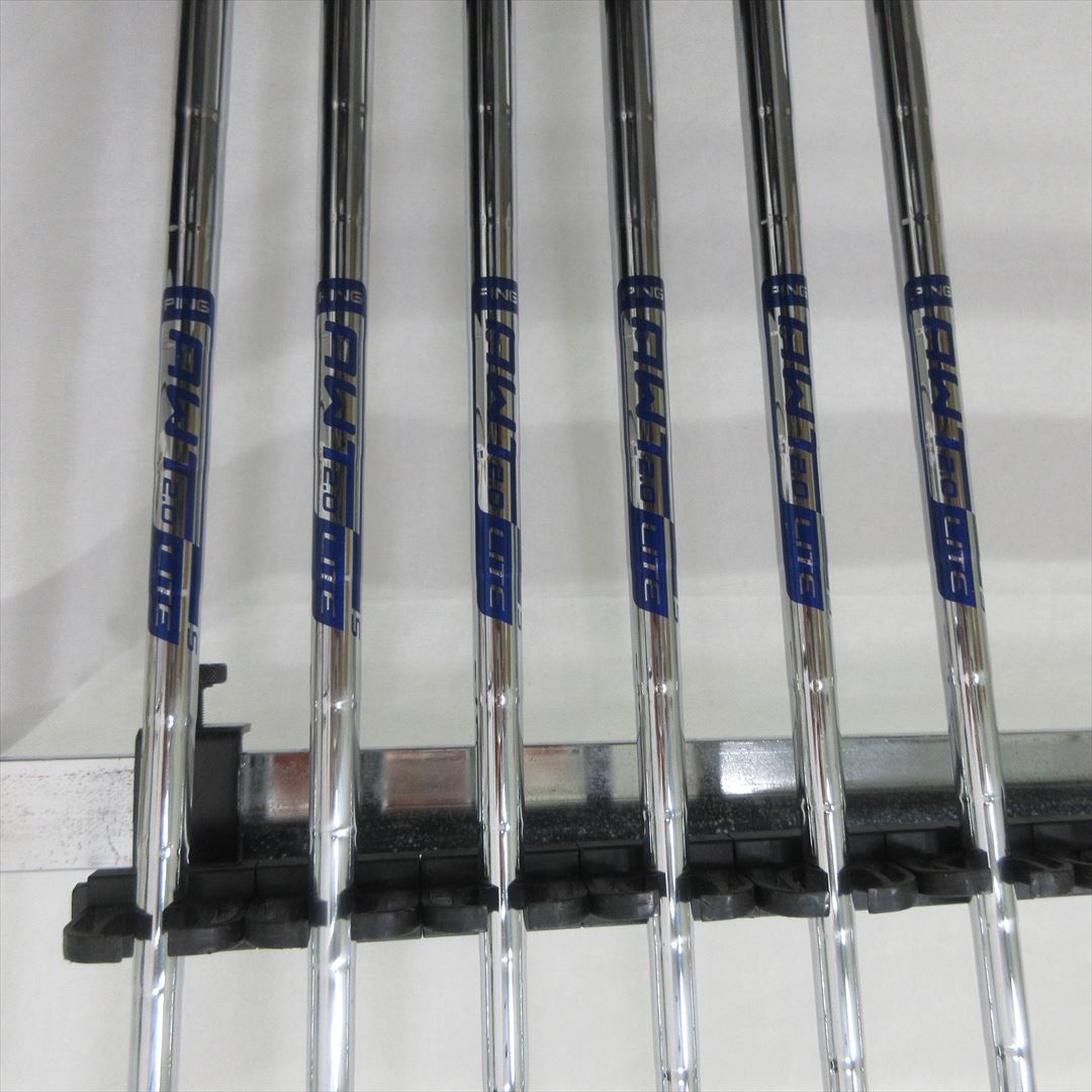 Ping Iron Set G Stiff PING AWT 2.0 LITE DotColor Silver 6 pieces