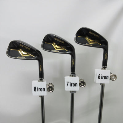 HONMA Iron Set BERES BLACK Regular VIZARD for TW 757 50 6 pieces