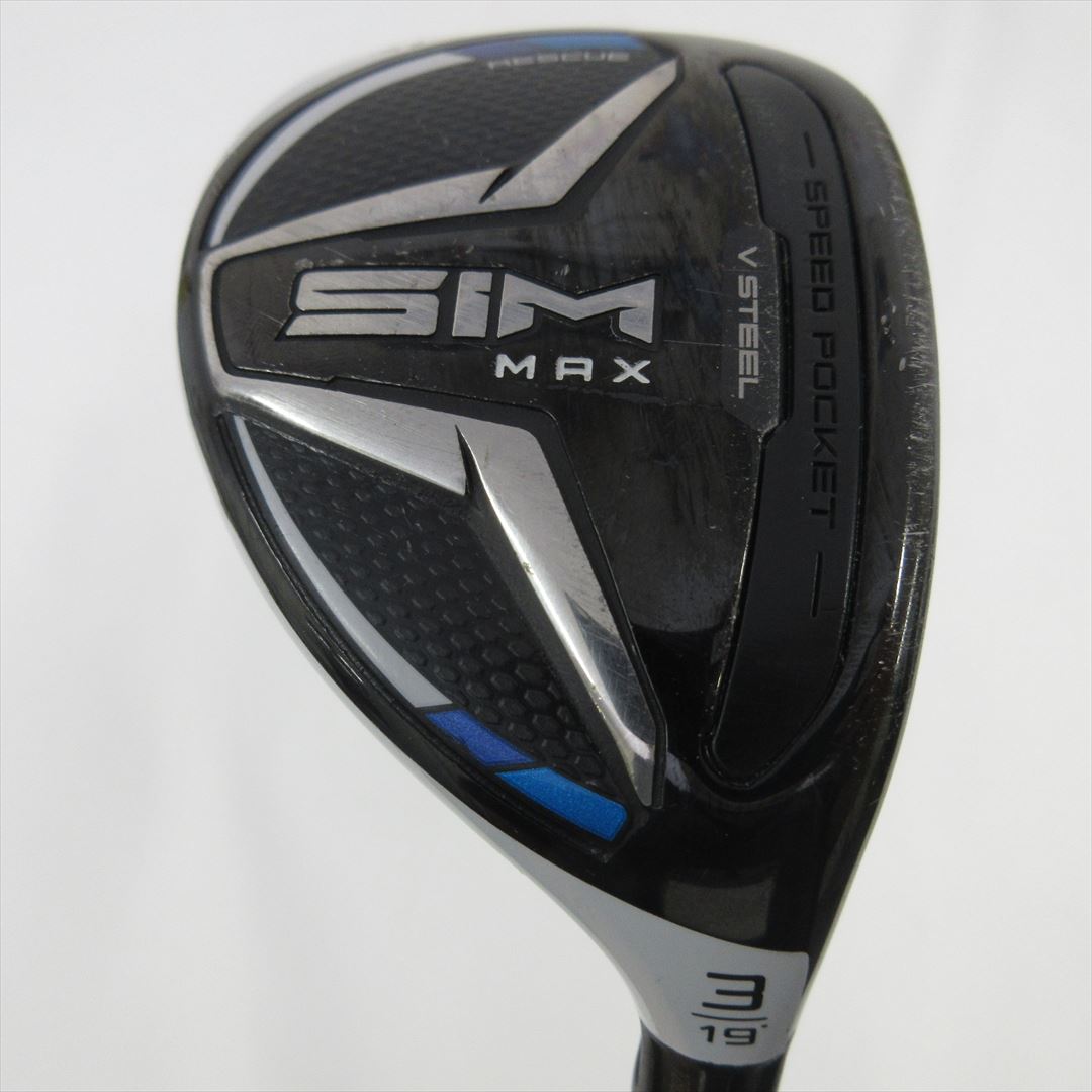 TaylorMade Hybrid SIM MAX HY 19° Stiff KBS MAX85 JP