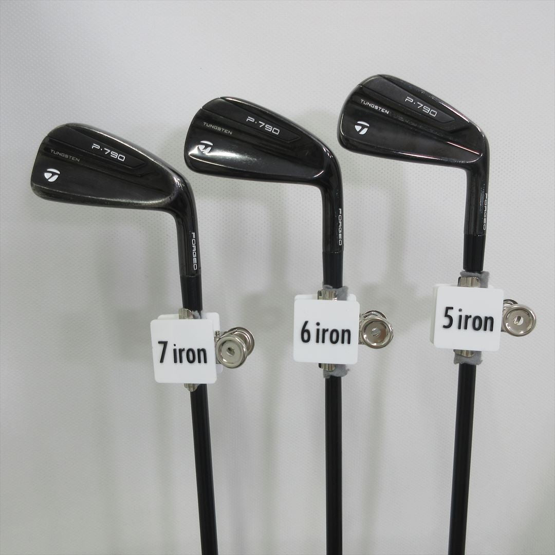 TaylorMade Iron Set Taylor Made P790 BLACK(2021) Stiff Dynamic Gold 105 VSS BLACK S200 6 pieces