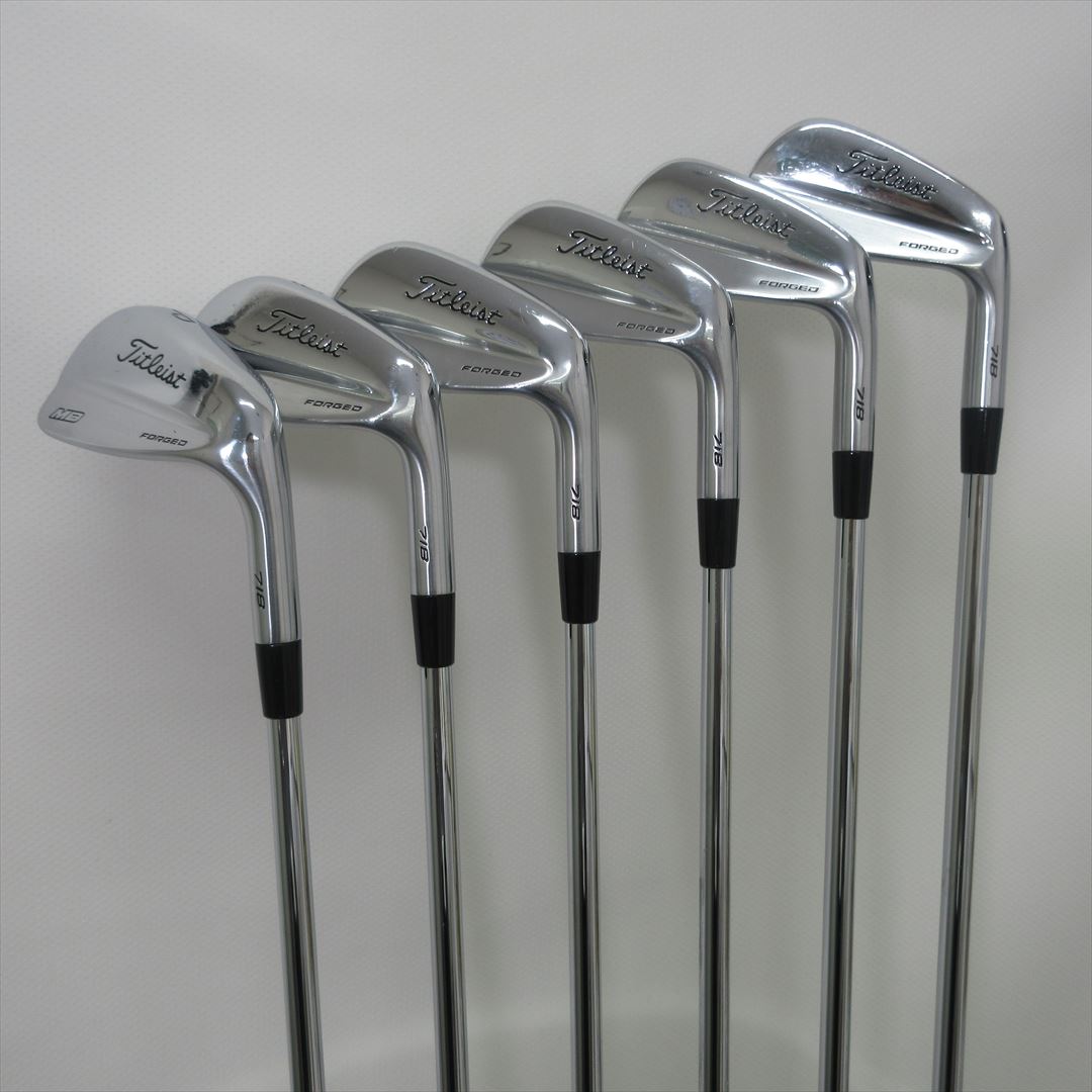 Titleist Iron Set Titleist MB 718 Stiff No Printed 6 pieces