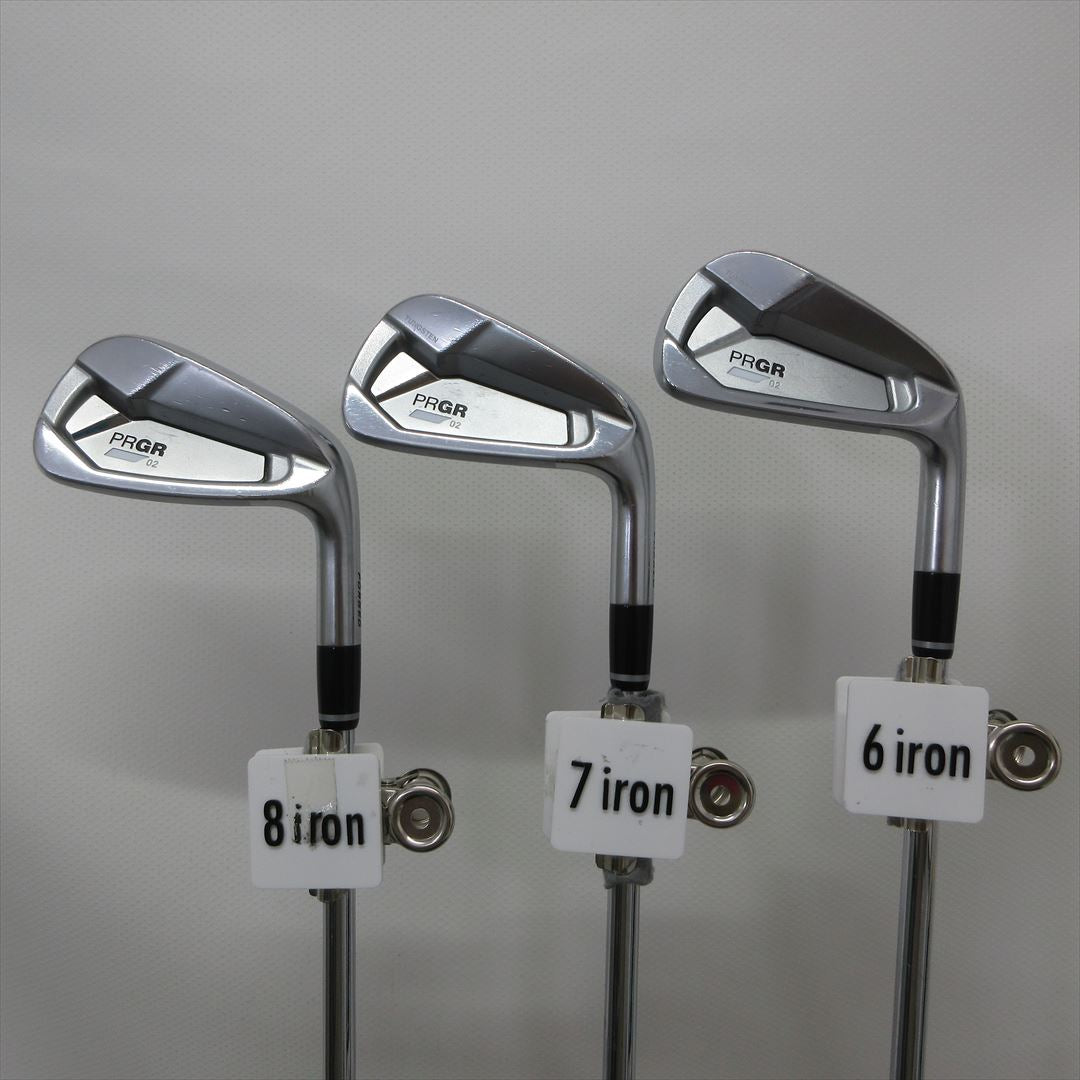 PRGR Iron Set PRGR 02(2023) Stiff NS PRO for PRGR 5 pieces