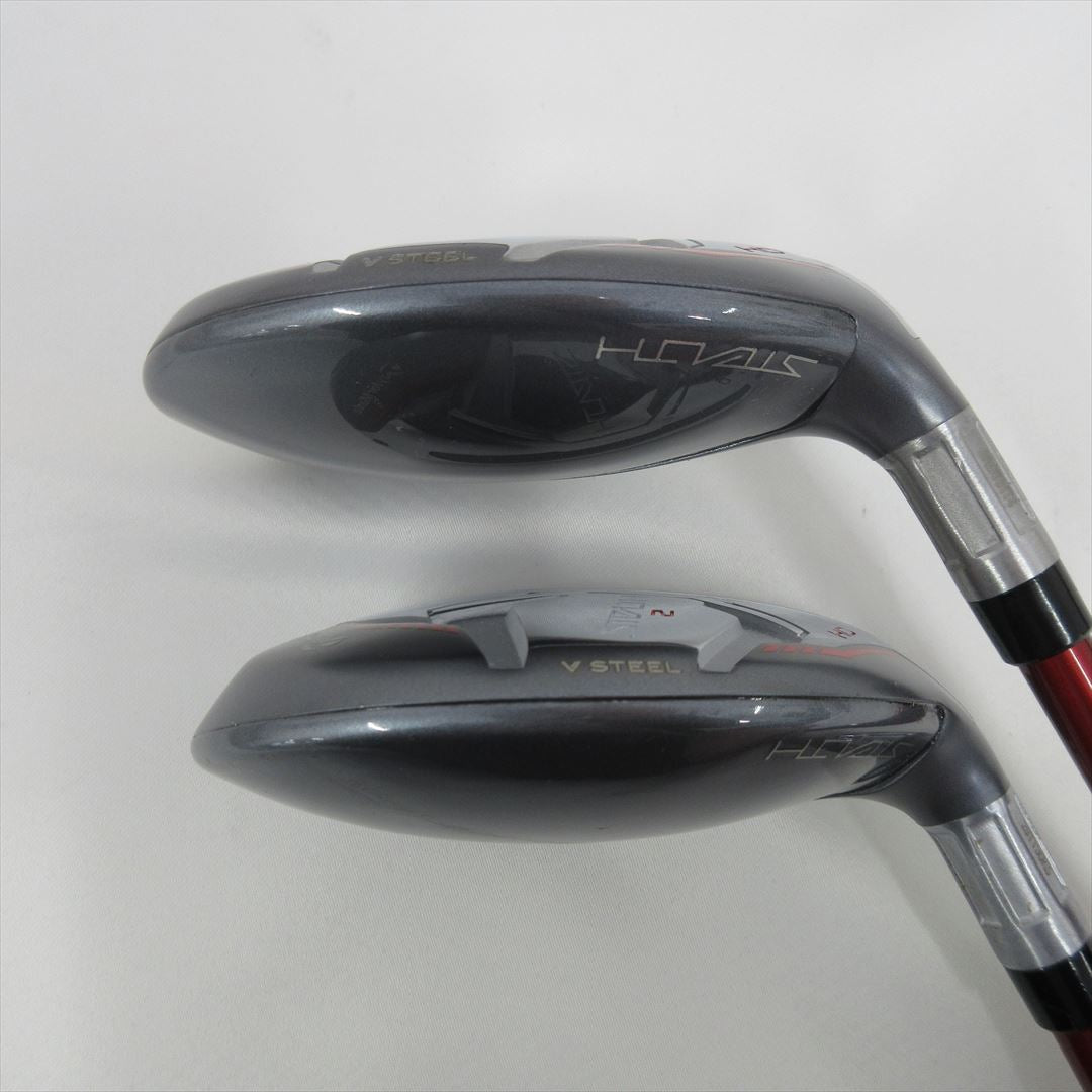 "2-Pack Golf Clubs" TaylorMade Hybrid STEALTH2 HD U4 & U5 Ladies TENSEI RED TM40