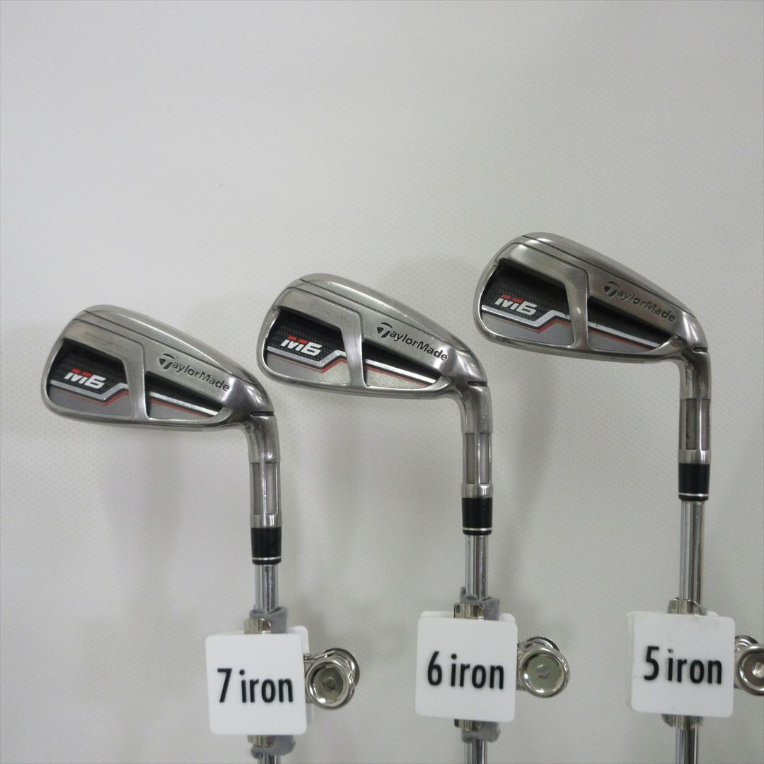 TaylorMade Iron Set M6 Regular RE-AX 85 STEEL 6 pieces