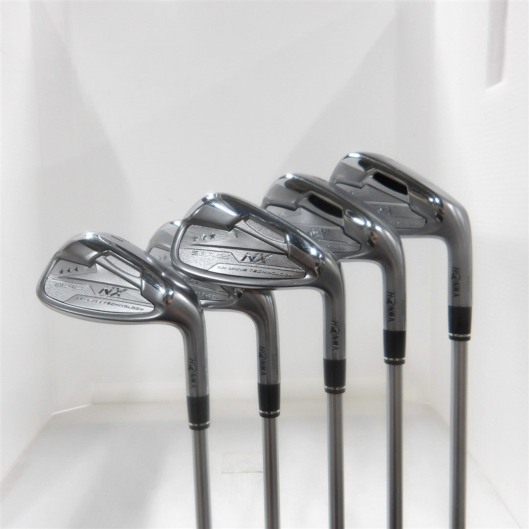 HONMA Iron Set BERES NX SSS Stiff 3S VIZARD FOR NX 45 5 pieces