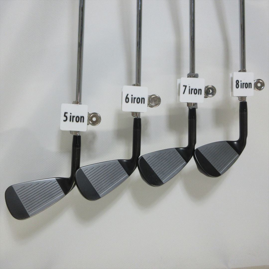 Ping Iron Set G710 NS PRO ZELOS 6 DotColor Black 8 pieces