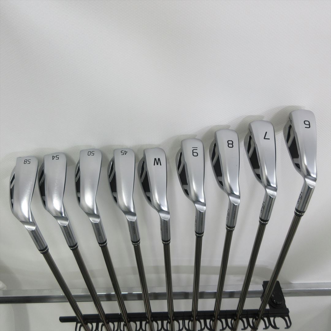 Ping Iron Set G430 Stiff Ping TOUR 2.0 Chrome I 9 pieces Dot Color Black