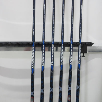 TaylorMade Iron Set Qi Stiff Diamana BLUE TM60(Qi) 6 pieces