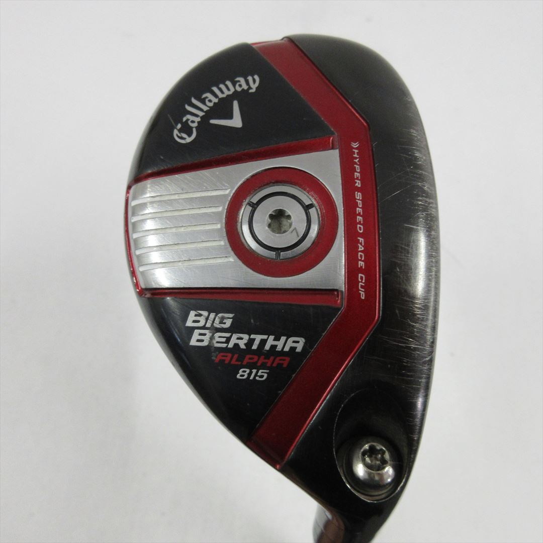 callaway hybrid big bertha alpha 815 hy 20 stiff big bertha alpha 817