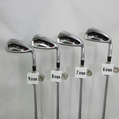 ping iron set g410 regular ns pro 850gh dotcolor silver 7 pieces