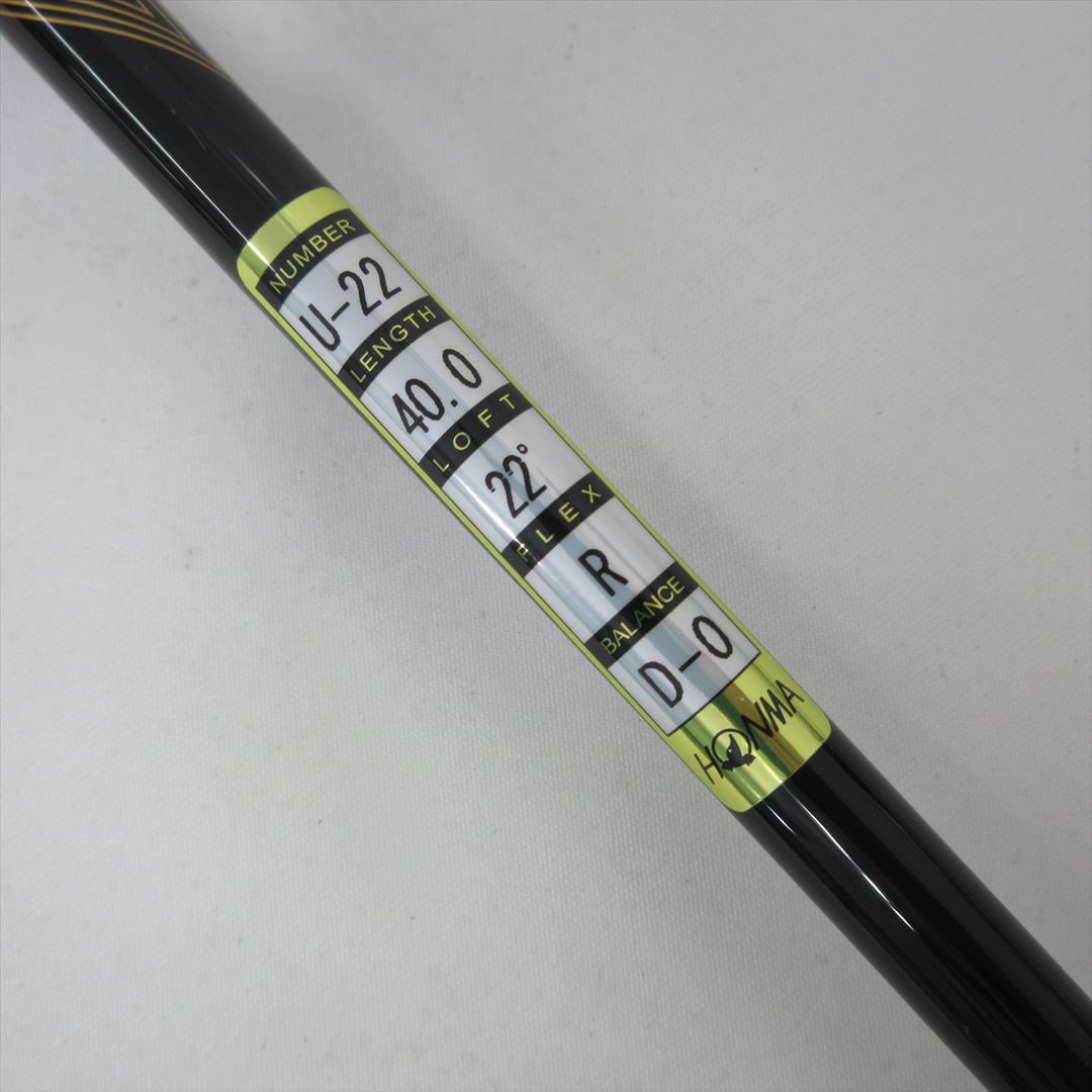 HONMA Hybrid BERES BLACK(2024) HY 22° Regular ARMRQ FX BLACK