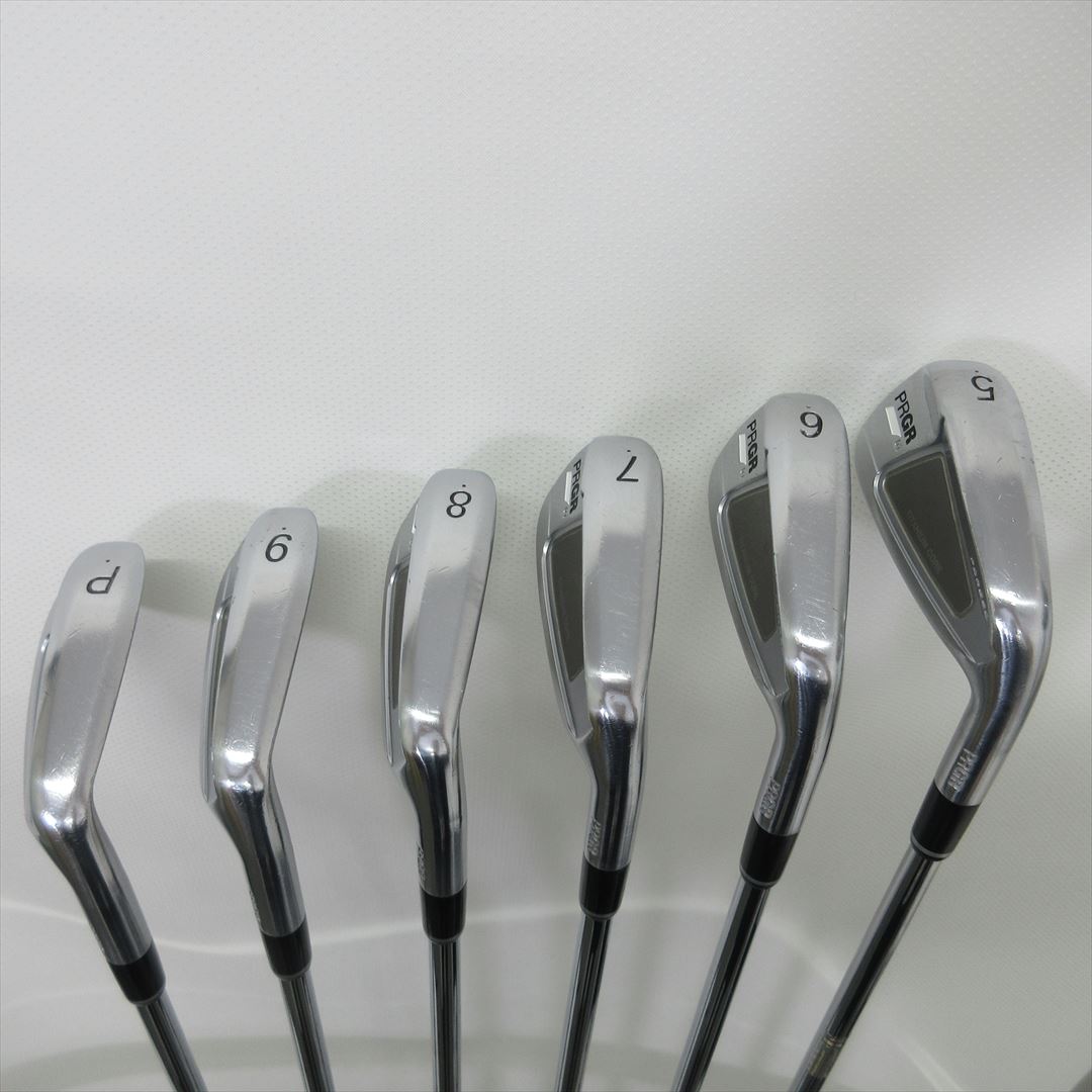 PRGR Iron Set PRGR 1 StiffRegular NS PRO FOR PRGR SPECSTEEL3 Ver.2 6 pieces