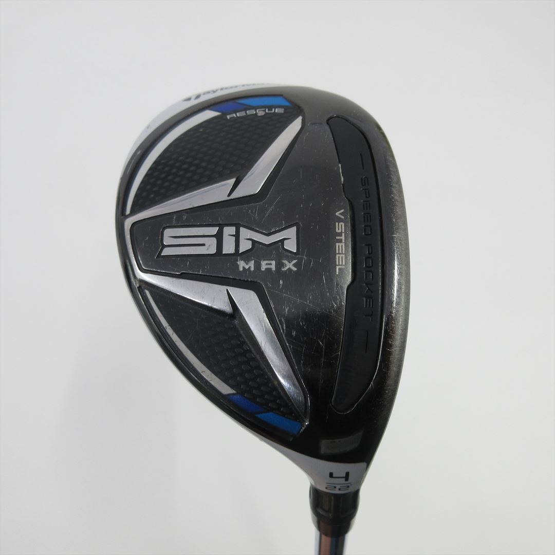 TaylorMade Hybrid SIM MAX HY 22° Stiff KBS MAX85 JP