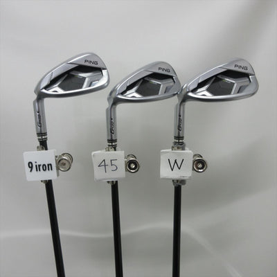 Ping Iron Set Left-Handed G430 Stiff ALTA J CB BLACK 6 pieces Dot Color Black