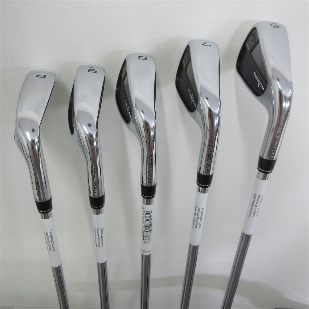 Callaway Iron Set PARADYM Stiff NS PRO ZELOS 7 5 pieces