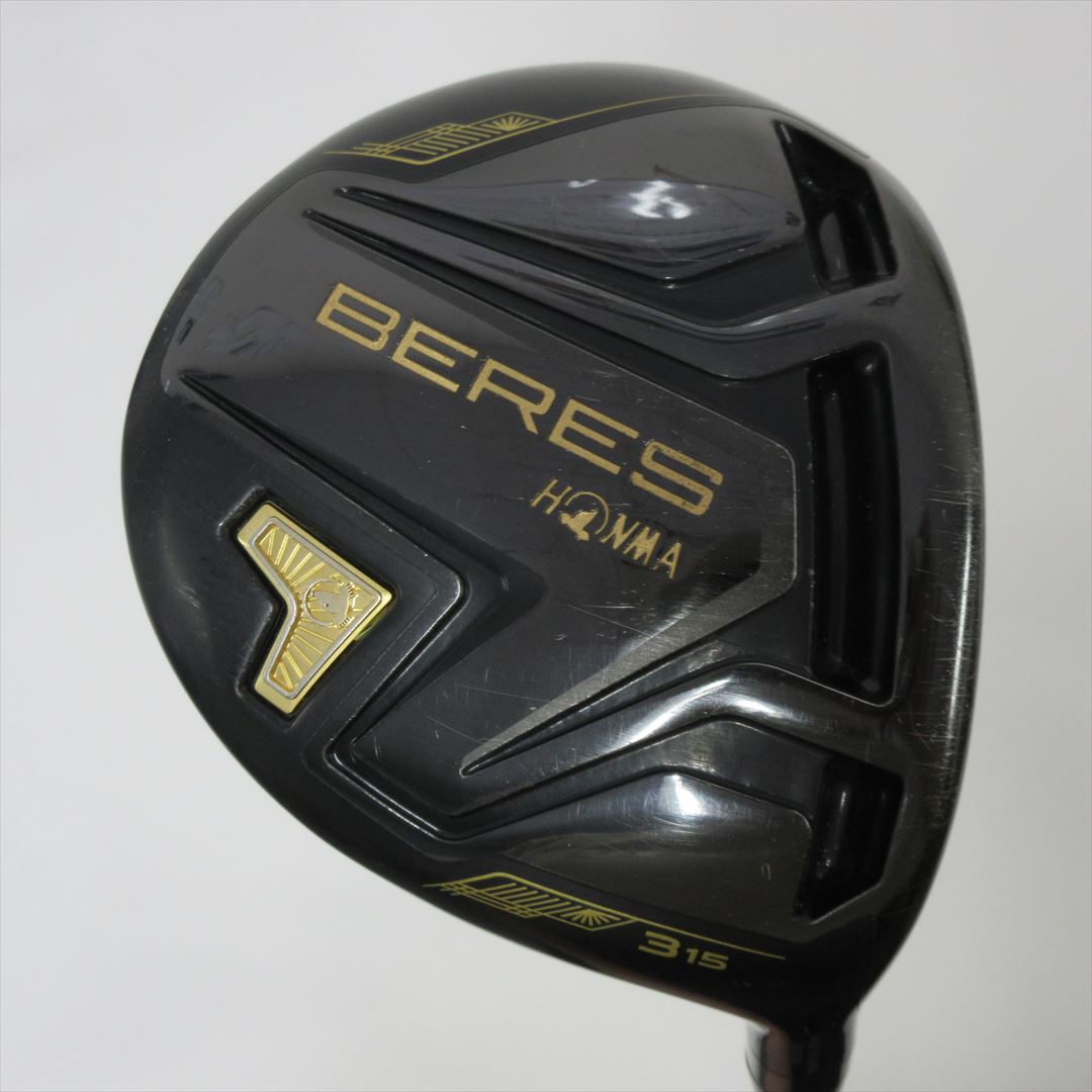 HONMA Fairway BERES BLACK 3W 15° StiffRegular ARMRQ MX BLACK