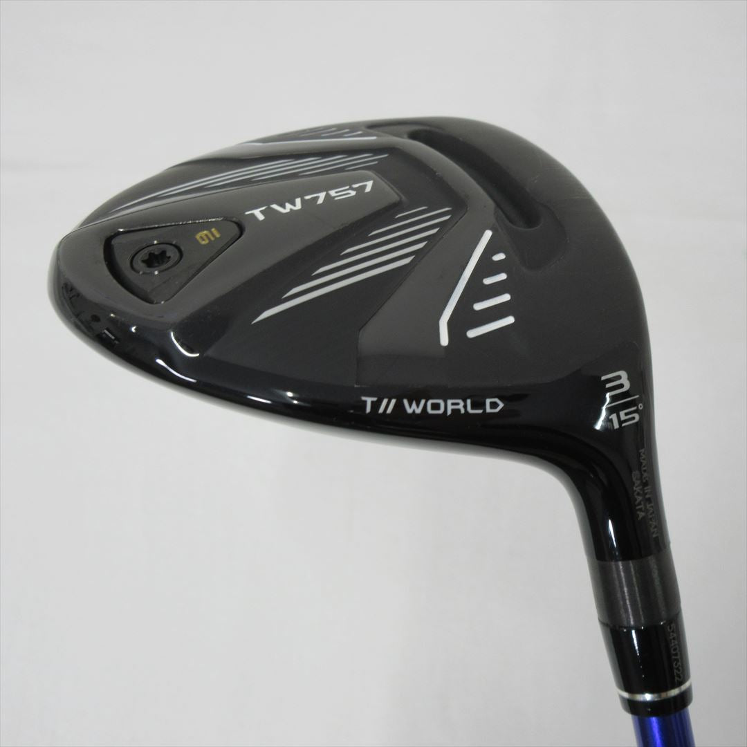 honma fairway tour world tw757 5w 15 stiff vizard mp 6