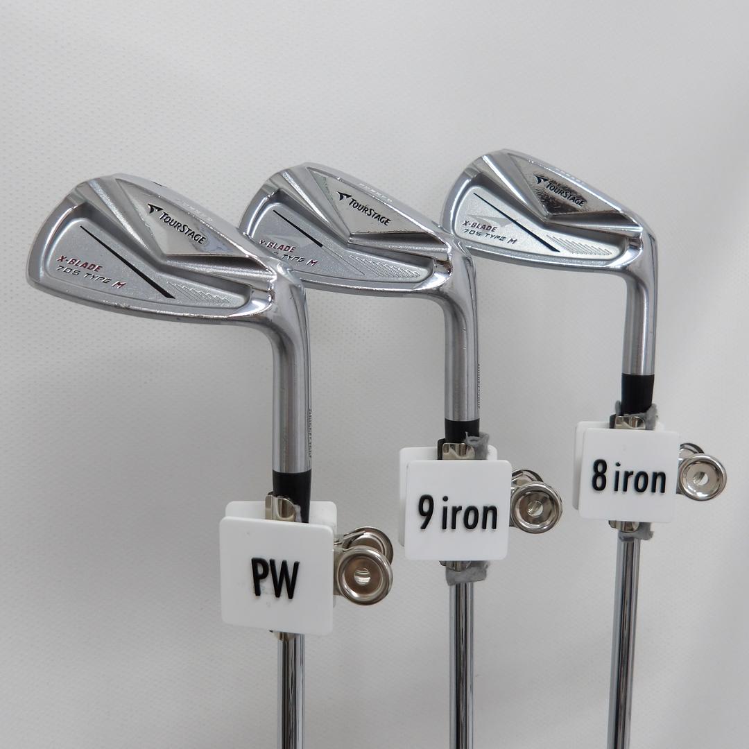 TOURSTAGE X-BLADE 705 TYPE M ツアーAD AD-95S DIカラー 5～P Bridgestone Iron Set TOURSTAGE X-BLADE 705 TYPE M Stiff NS PRO 950GH 7  pieces